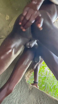 Africký černý penis top