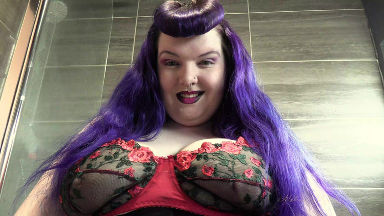 Mxtress Valleycat: Lila Pin up Necken