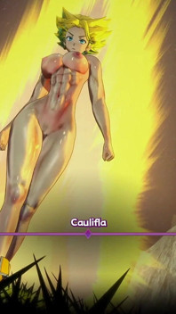 Dvě super saiyan dívky vs ultra instinkt chlap