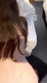 Gorgeous Girl Hotel Room Raw Fuck, Cum in Her Pussy, No Protection, No Condom, Perfect Body Babe Impregnated