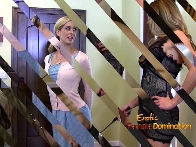 Erotic Female Domination: Two babes dominated hard