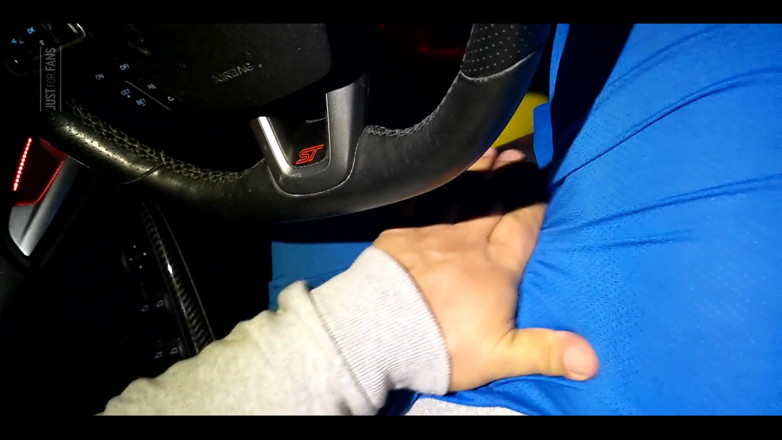 Bruiserwood: Playing with It as a Blob in the Car.