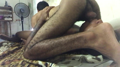 Couple 2 Black: Видео 296 черный мужик жестко сосет большой черный и волосатый член