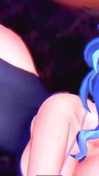 Genshin Impact - Ganyu’s Sloppy Blowjob and Squirting Orgasm - 3D Hentai Animations