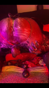 Chastity Pig Dildo in Hole