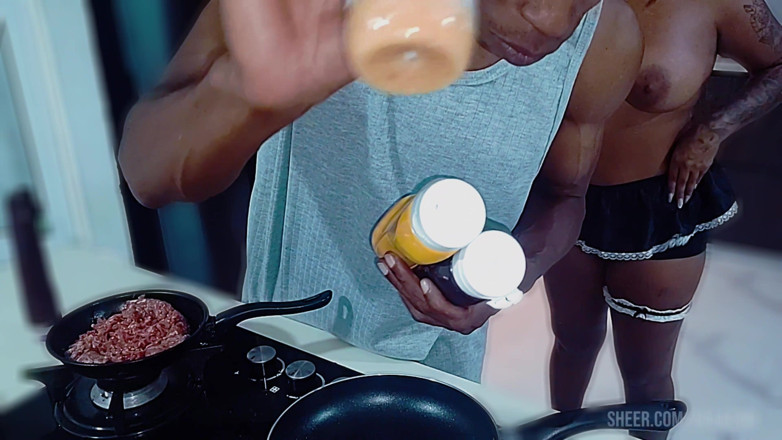 Latina Dark Lost Videos: Zuid-Amerikaanse Goon kamer koken 2