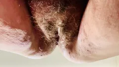 Closeup - Hairy Pussy Deeply Fucked and Soaked