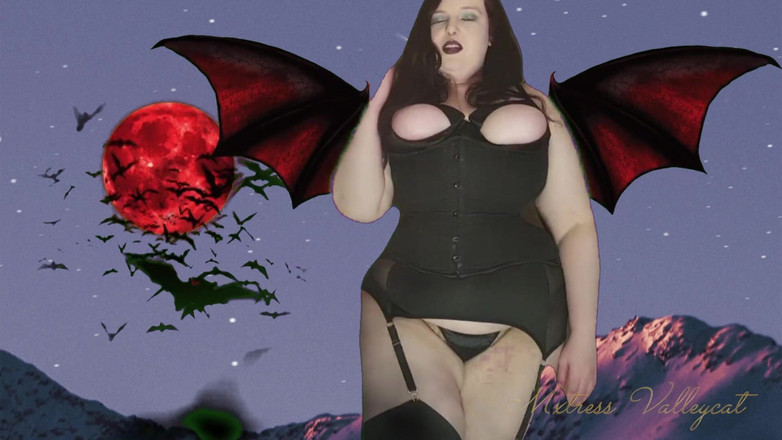 Mxtress Valleycat: Succubus prisar din lilla kuk