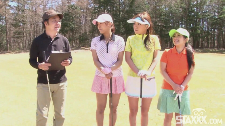 Staxxx: Asian golfers naked and sexy