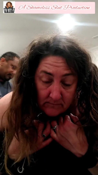 Kittenbritches: Mature PAWG submissive slut gets a barstool butt fuck by...
