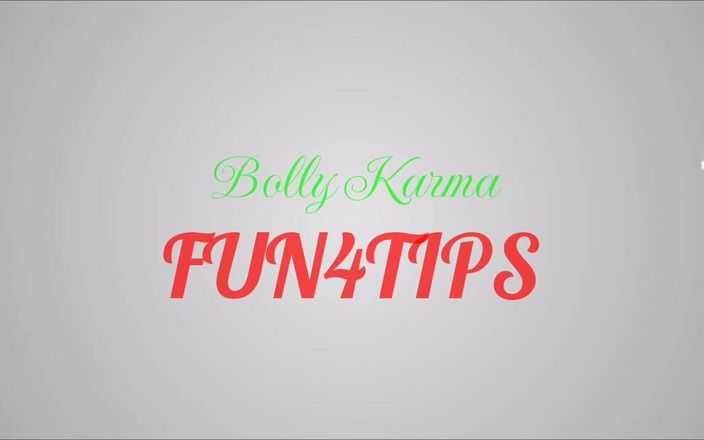 Bolly Karma: Une fille très sexy montre son gros cul étroit