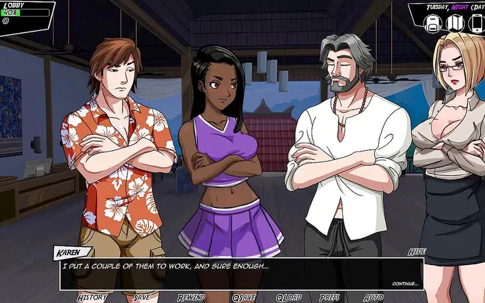 Dirty GamesXxX: Paradise lust: talking with miss Georgia - ep. 14