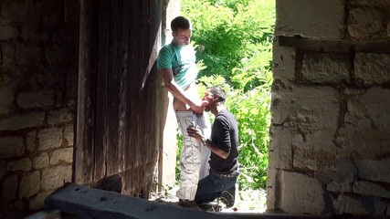 Gaybareback: Twink hetero saje xxl ebenové péro