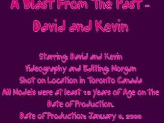 The Great Canadian Male: Un'esplosione dal passato - Kevin e David