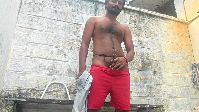 KUMBHA MANOJ KUMAR: Xhard - Young Big Stepdaddy Outdoor Bathroom