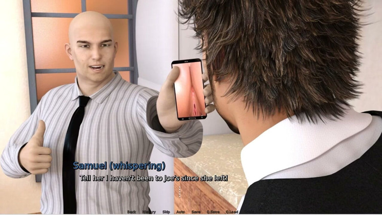 XXX Games Bunk: Laura Lustful Secret - Gameplay - Roleplay - Wife Teases Husband Friend on...