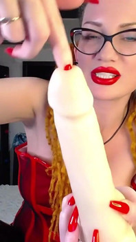 CBT JOI Long Red Nails.mp4