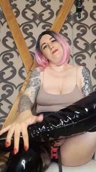 Lady Angela Polish Language Strapon POV JOI