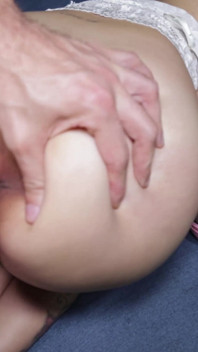 Anal creampie in slut