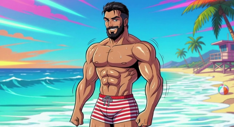 Erotic Man: Muscle Beach