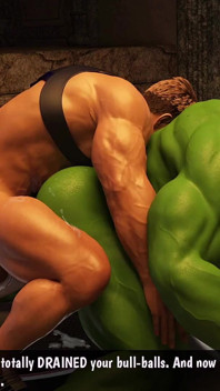 Shehulk Distrugerea Anal Cockham Super-eroi 40