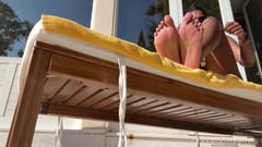 Goddess Luna Law: Foot Ignore by the Pool POV