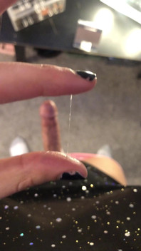 Swinging My Big Girl Cock Around