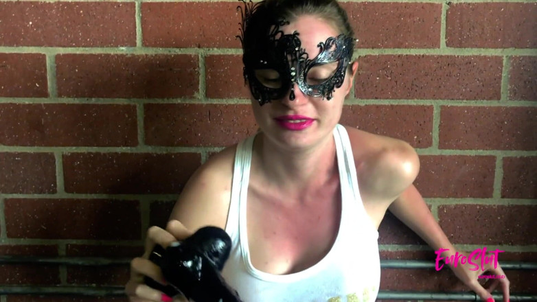Euroslut: Stor klitoris BBC dildo fot retas