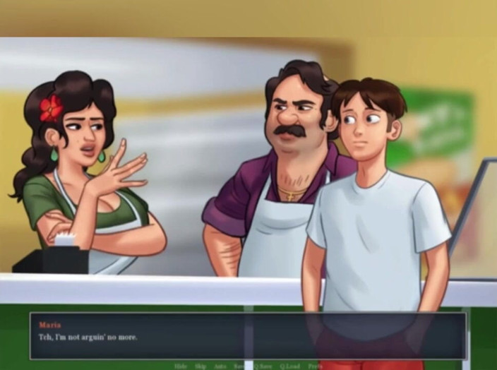 3DXXXTEEN2 Cartoon: Really large butt plug. 3D porn cartoon sex