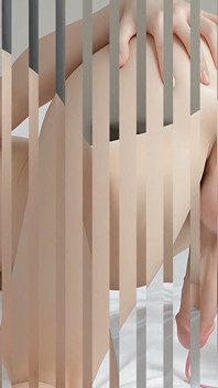 Fragile Femboy Futa Using Rabbit Vibrator While Stroking