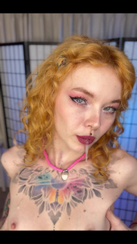 Would you like to spit on my tits and play with them like I do?