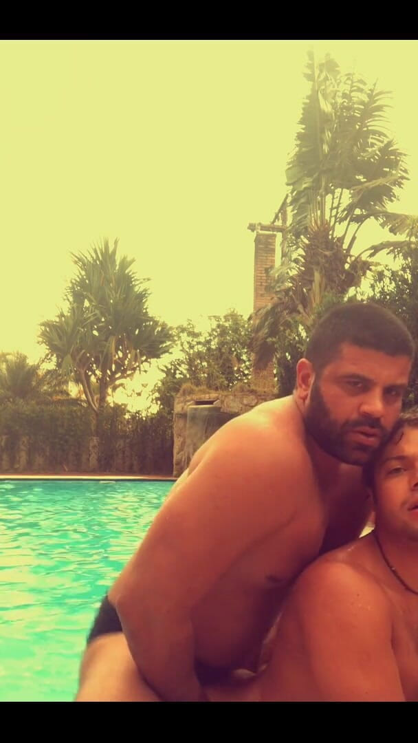 Massive daddy xxx: Poolboy โดนหนุ่มใหญ่เย็ด