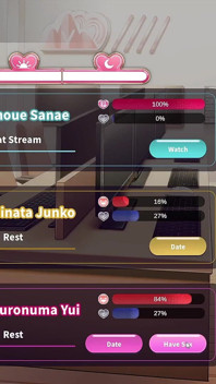 私は大統領を見つけて彼女にペニスを擦りつける // Vtuber ゲーム #1 全シーン