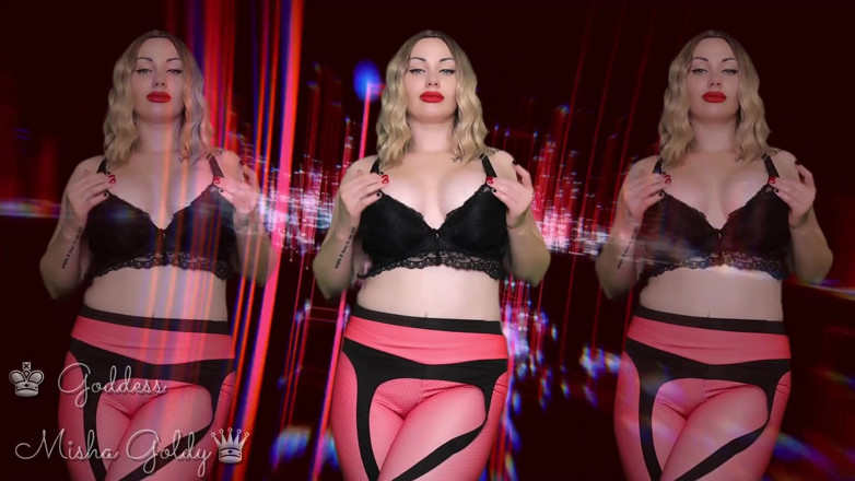 Goddess Misha Goldy: Let's see if you're ready to finally suck a real...