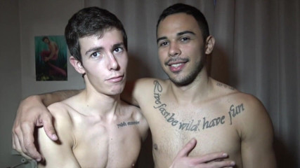INTERRACIAL BAREBACK SEX: The Latino slut apolo cremapied by Aleis Tivoli