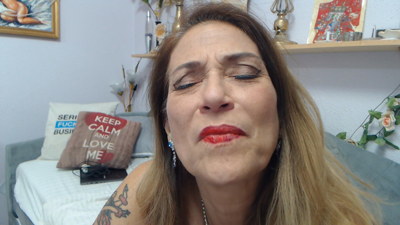 Melissa Johnson: Prim-plan cu față cu instrucțiuni de masturbare, în timp ce îmi călăresc...