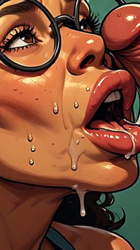 Ai Art grandes labios mamadas
