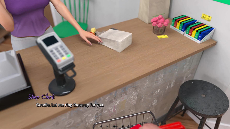 Dirty GamesXxX: Summer heat: guy buys condoms from sexy clerk at the...