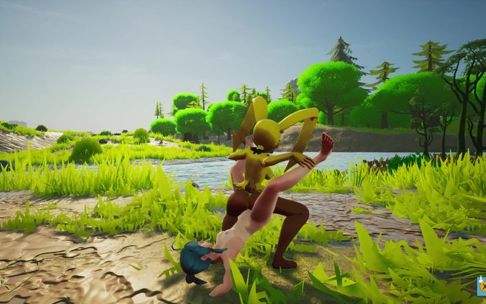 NSFW Gaming: Mujer moliendo monstruo de conejo (safari de zafiro v.23)