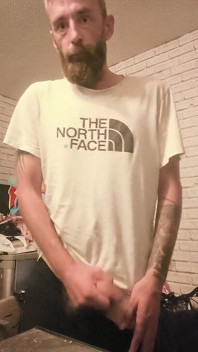 Big Dick Wanking and Smoking