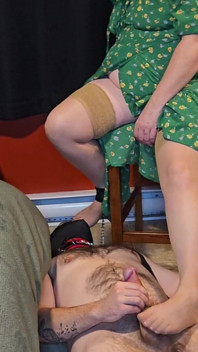Worship Gingers Nylon Covered Feet