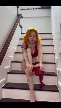 Small Tease for My Feet Lovers - Stockings on or off?