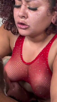Latina Slut Gives Scotty a Blowjob