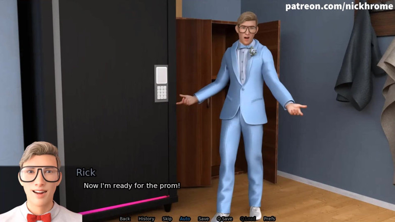 Visual Novels: SexBot 74 - all the cum out for you