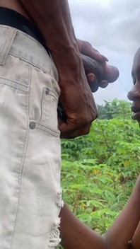 The Farmer's BBC Fucks and Pisses Outdoor Teen
