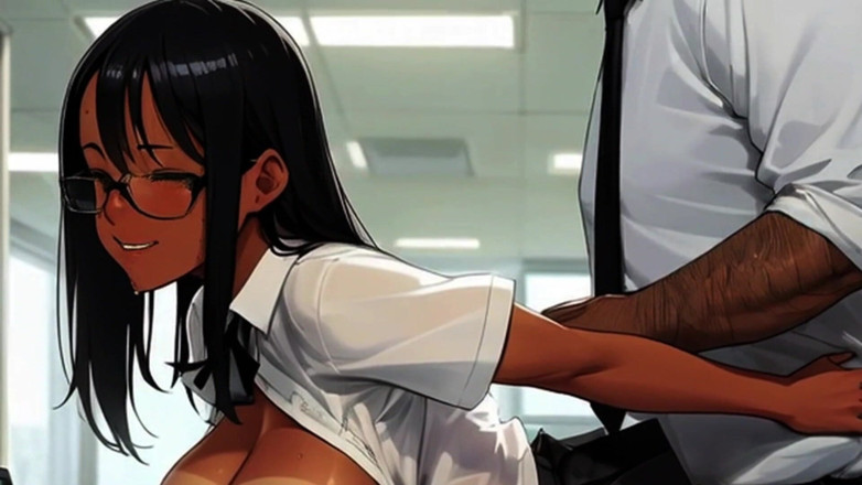 Spicy Toons: สาวต่างชาติคนสวยโดนเย็ดที่โต๊ะทํางาน