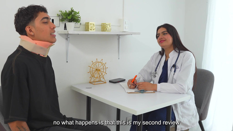 JuanBustosTV: Horny BBW Doctor Gets Turned on While Examining Her Patient...