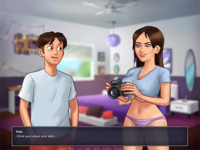 Dirty GamesXxX: Summertime Saga: tieten neuken en sexy foto's ep.33