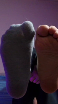 Puppy Keeps Teasing You with His Socks and Bare Paws