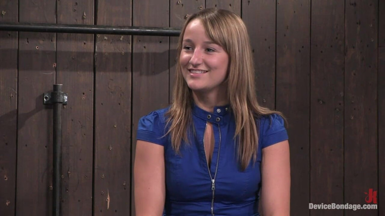 Device Bondage by Kink: Jessie Cox 20 Year Old, Former Gymnast.